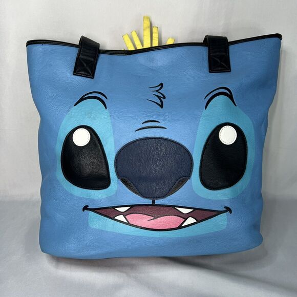 Loungefly Handbags - Loungefly Disney Lilo & Stitch/ Scrump Face 2 Sided Face Tote Bag large purse